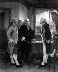 Fredskonferencen på Staten Island, interview mellem Lord Howe og Kongreskomiteen, 11. september 1776