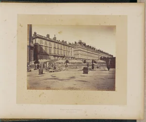 Føderationens barrikade, Place de la Concorde.