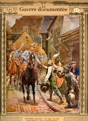 "I Alsace". 1914-1916 (gravering)