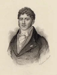 Portræt af komponisten Étienne Nicolas Méhul 1763-1817.