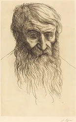 Leder af en filosof Tete de philosophe.
