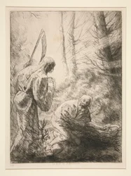 La Mort at le Bucheron, nr. 2 (Døden og skovhuggeren)