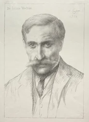 Portræt af Dr. Louis Vintras.