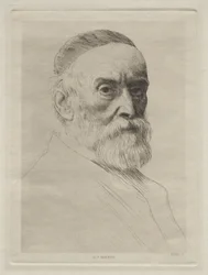 Portræt af George Frederic Watts