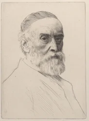 Portræt af George Frederic Watts, 1879.