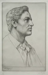 Portræt af Sir Charles Holroyd