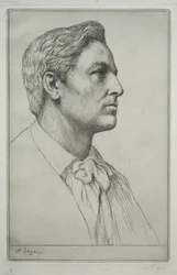 Portræt af Sir Charles Holroyd.