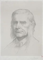 Portræt af Thomas Huxley 2. plade.