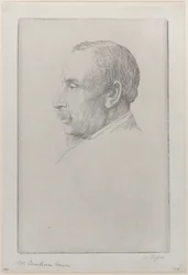Portræt af William Cawthorne Unwin, 1892.