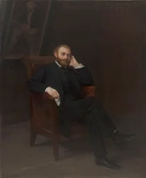 Portræt af kunstneren Édouard Manet 1832-1883, 1863.