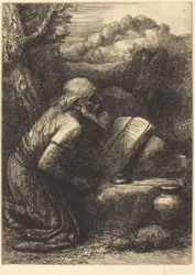 Sankt Hieronymus, 2. tallerken.