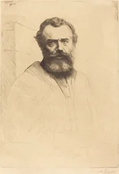 Selvportræt, 3. plade, 1880.