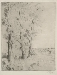 Læseren: Foredraget under træerne, ca. 1882.