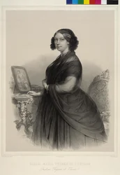 Prinsesse af Frankrig Louisa (litografi)