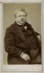 Forfatteren Alexandre Dumas far 1802-1870, 1870.