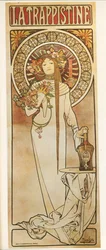 Alphonse Mucha: La Trappistine ... (litografi)
