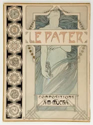 Le Pater, design af omslag