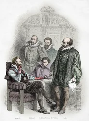 Henri 4 og hans ministre, Theodore Agrippa d