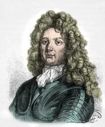 Portræt af Sebastien Le Prestre, Marquis de Vauban (Gravering)