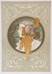 Byzantinske hoveder: Blond, 1897.