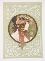 Byzantinske hoveder: Brunette, 1897.