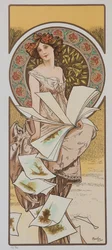 Champagnekalender, ca 1897.