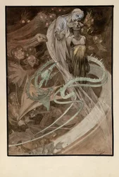 Illustration til den illustrerede udgave Le Pater