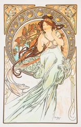 Musikken, fra serien Kunsterne, 1898