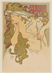 Salon des Cent. Marts-april 1896 (Épreuve avant la lettre)