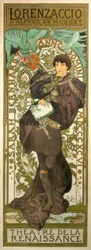 Sarah Bernhardt som Lorenzaccio