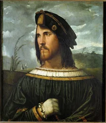 Adelsmand (olie på træ)