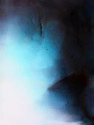 Æterisk blå glød