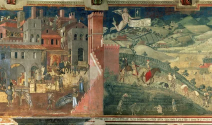 Virkninger af godt styre, ca. 1338