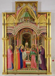 Præsentationen i templet, 1342 (tempera på panel)