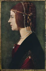 Portræt af en ung pige, c1490, 1936