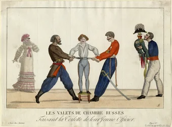 Toilet af en ung russisk officer, ca. 1815