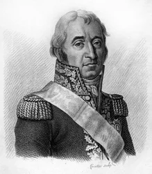 François CHASSELOUP LAUBAT (1754-1833) - i "Portrætter af franske generaler efter franskmændenes sejre og erobringer"". Graveret af Ambroise Tardieu i 1818. Stella Collection.