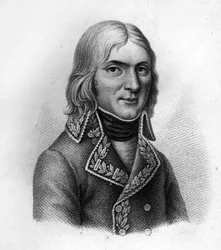 Jean Etienne Championships (1762 til 1800) - i portrætter af de franske generaler efter franskmændenes sejre og erobringer. Graveret af Ambroise Tardieu i 1818. Stella Collection.