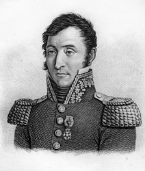 General Jean Joseph TARAYRE (1770-1855) - i "Portrætter af franske generaler efter franskmændenes sejre og erobringer"". Graveret af Ambroise Tardieu i 1818. Stella Collection.