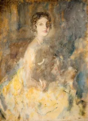 Fru Richard Jessel, 1921.