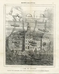 Illustration af Cham (1819-1879) i Le Charivari