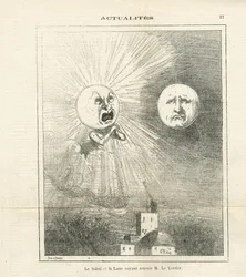 Illustration af Cham (1819-1879) i Le Charivari