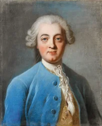 Portræt af Claude Adrien Helvetius 1715-1771