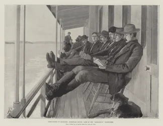 Fra Euston til Klondike, hjemad, nogle af Hamiltons passagerer