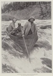 Fra Euston til Klondike, med fotografering i White-Horse Rapids
