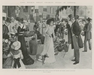 Sidste uges store velgørenhedsfester i London