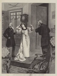 Madame Sarah Bernhardt som Magda i Sudermanns Skuespil Heimat, på Dalys Teater