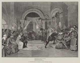 Mr Beerbohm Tree i Hamlet, på Haymarket Theatre