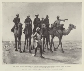 The Soudan Advance, rejsen for fem krigskorrespondenter fra berber til Suakim på tværs af ørkenen