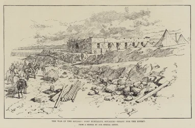 Krigen i Soudan, Fort Euryalus, Souakim, klar til fjenden